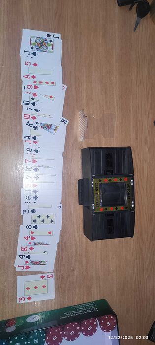 Set Poker, semi proffesional + Card shuffler