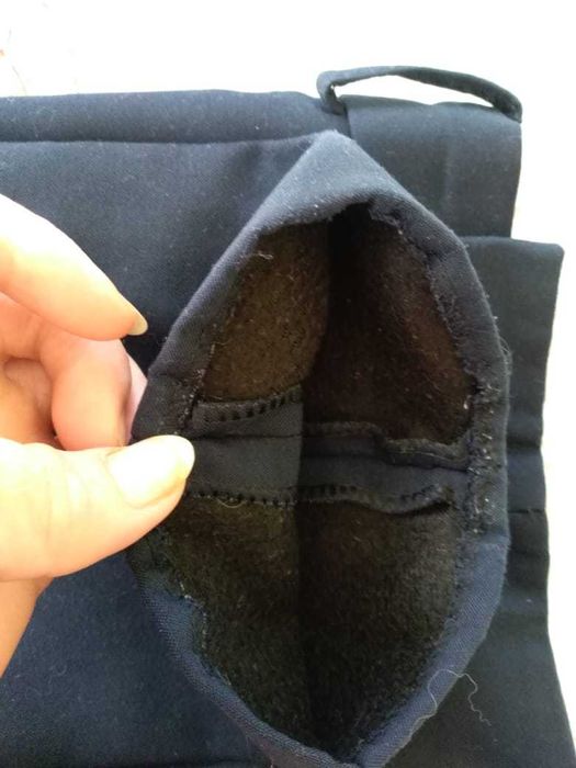 Брюки школьные, синие, теплые