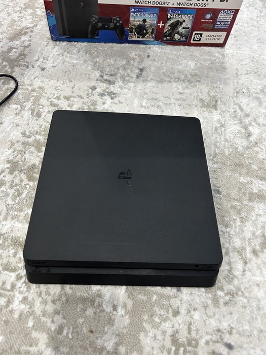 Прошитая Playstation 4 SLIM 1TB 15игр