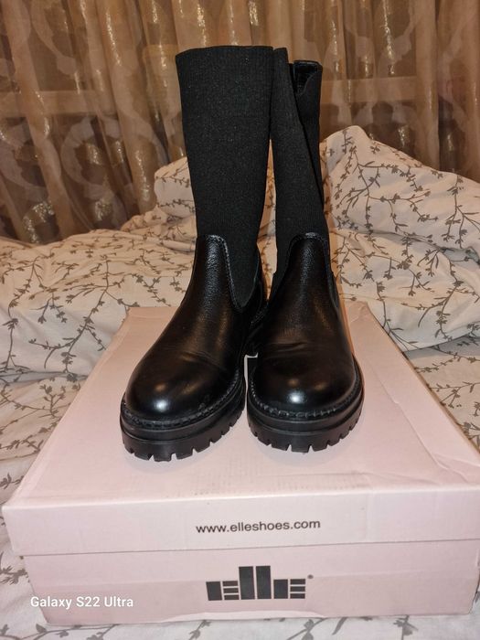 Сапоги - ботинки зимние