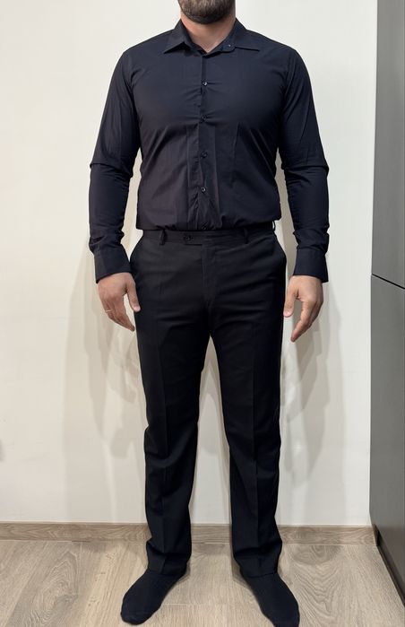 Елегантен костюм “Teodor” с черна риза