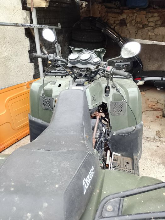 АТВ  Гризли зелен