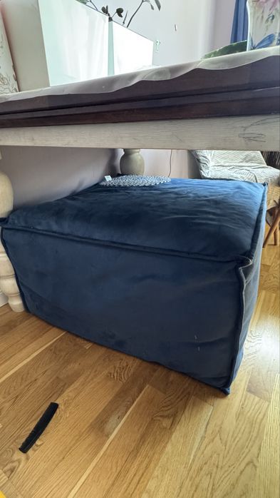 Мягкий диван синий