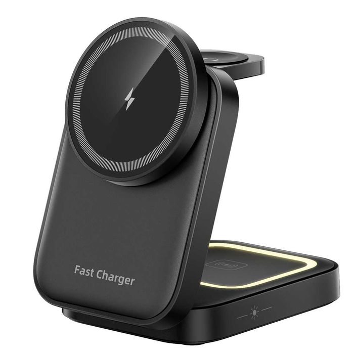 Incarcator Telefon 3 in 1, compatibil cu iPhone ,Apple Watch, AirPods