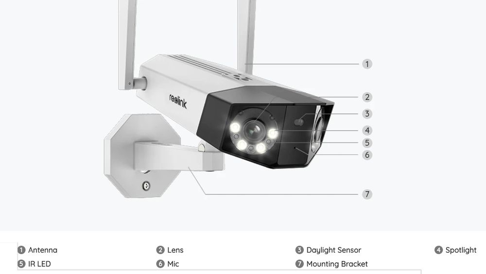 Camera de supraveghere Reolink W730, WIFI rezolutie 8MP