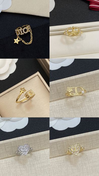 Пръстени Dior различни модели