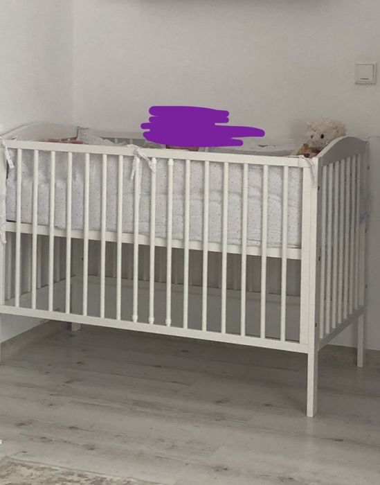 Patut bebelus/ Saltea/ Aparatoare laterale