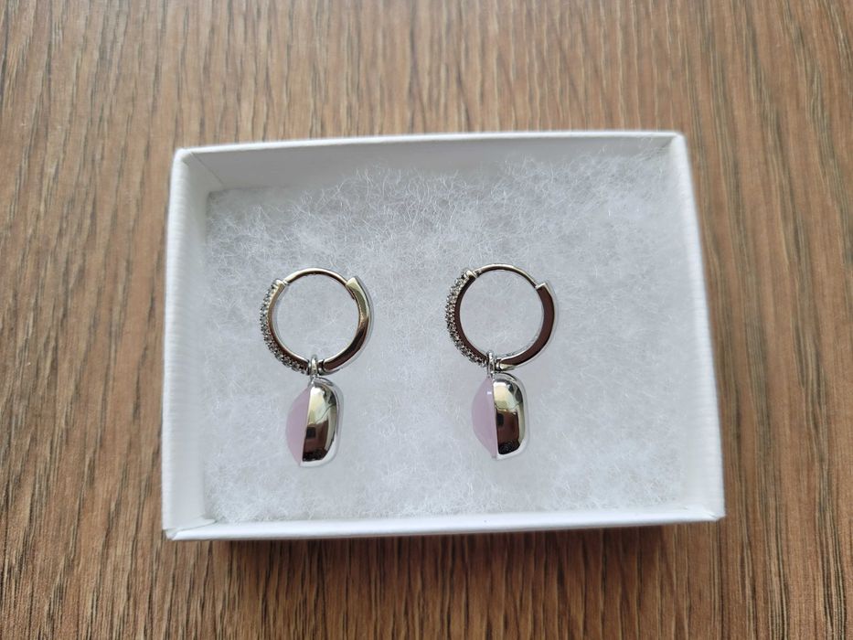 Нови бутикови сребърни обеци с 2 подаръка на ТОП цена