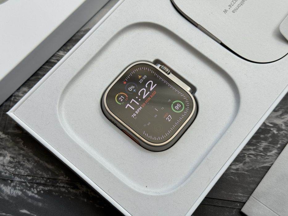 Apple Watch Ultra 2 49mm Titanium Ocean Band Гаранция