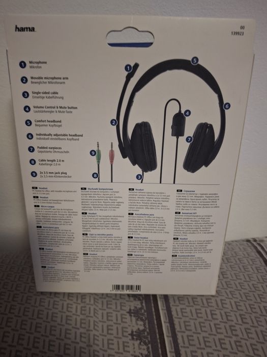 Căști PC-Office-Headset HS-P200