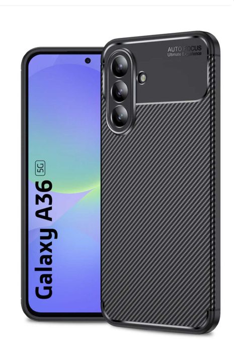 Husa Premium antisoc model Carbon Samsung Galaxy A17 / A26 / A36 / A56