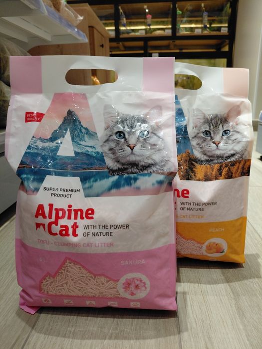 Наполнитель тофу Альпен Кэт