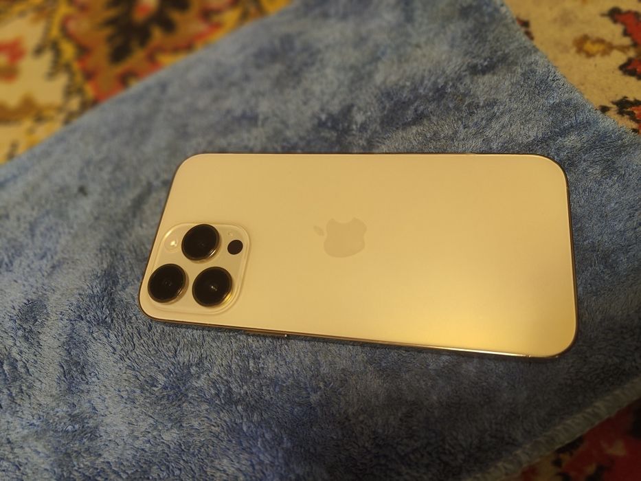 Iphone 14 pro max gold 256