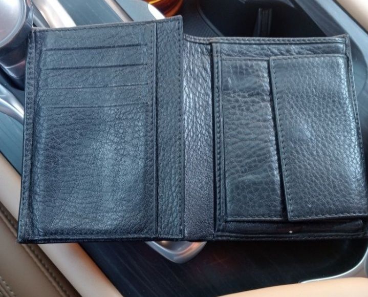 Мужское портмоне из натуральной кожи