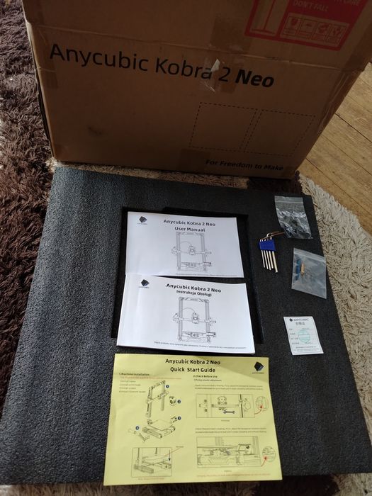 3D Принтер Anycubic Kobra 2 Neo – Като Нов, на 3 месеца, с Гаранция!