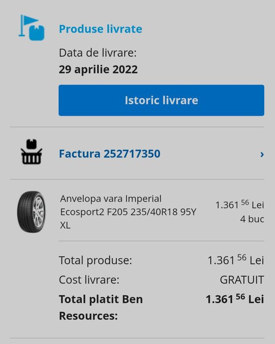 Jante Ford Mondeo pe 18 cu cauciucuri aproape noi.