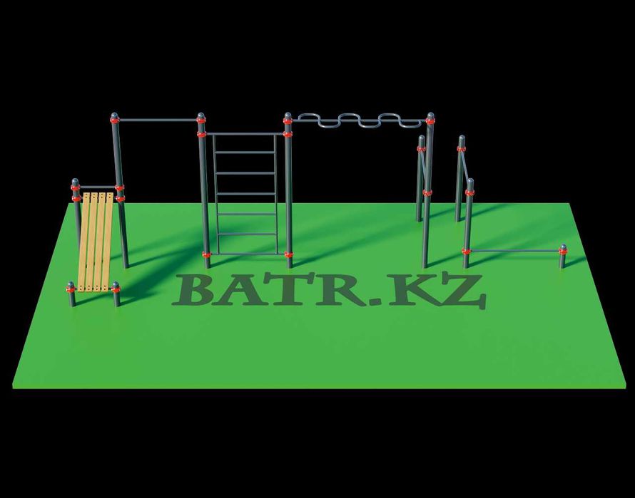 Воркаут BS-202 от завода BATR.KZ! Турник, Шведская стенка, Тренажеры!
