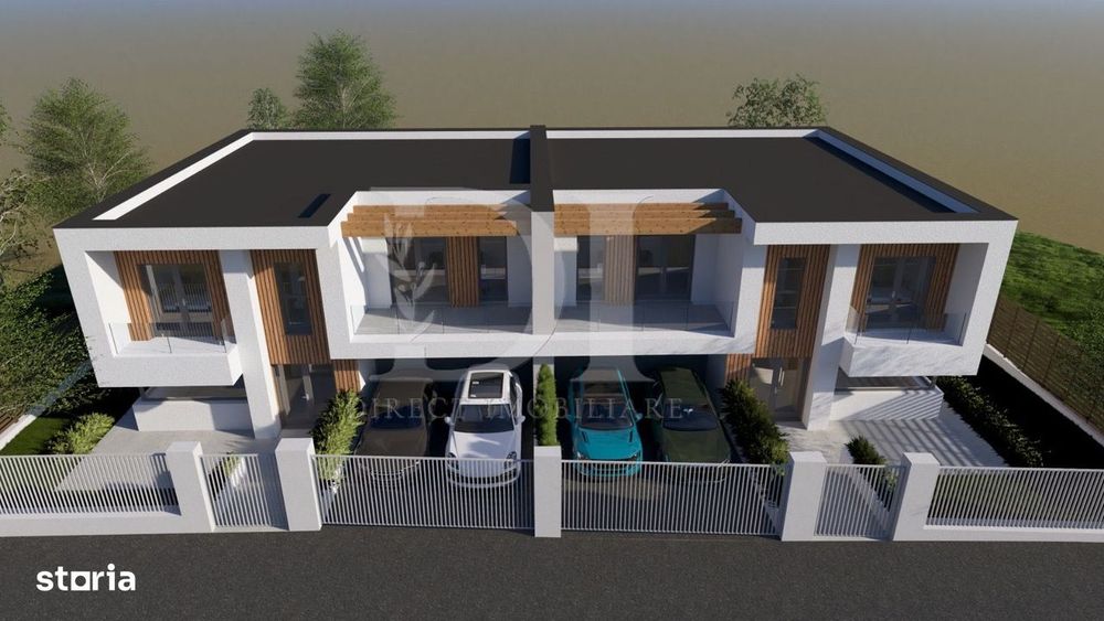 Teren cu autorizatie de constructie duplex in Feleacu / Cluj