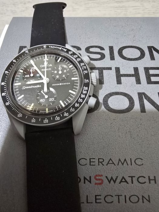 Ceas Omega Swatch Mission to the Moon Original