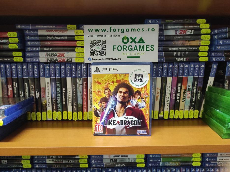 Joc PS5 Yakuza Like a Dragon PS5 Forgames.ro