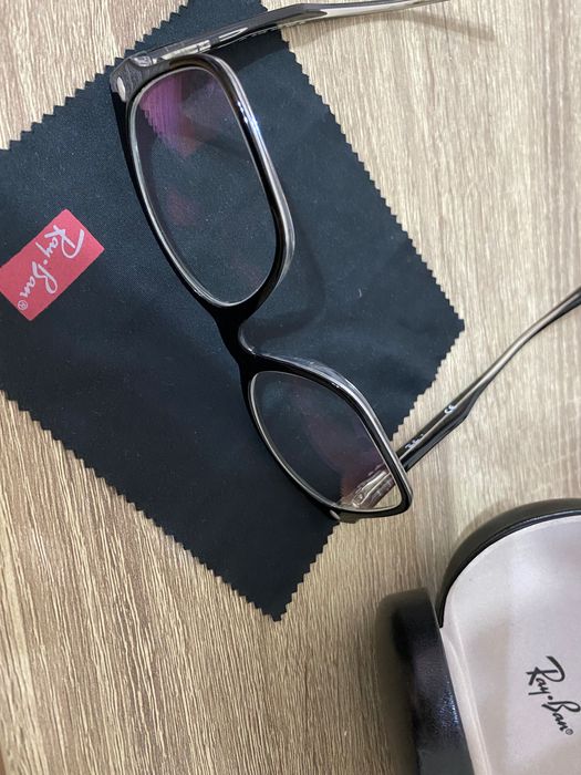 RAY BAN rame wayfarer negru ochelari vedere