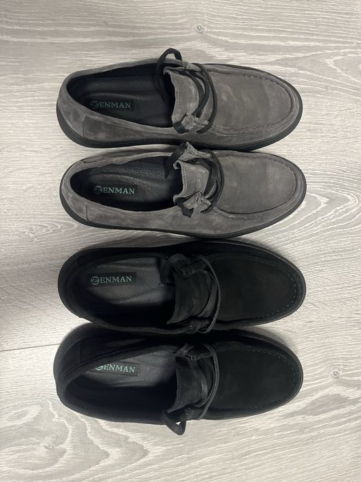 Pantofi piele intoarsa Zenman