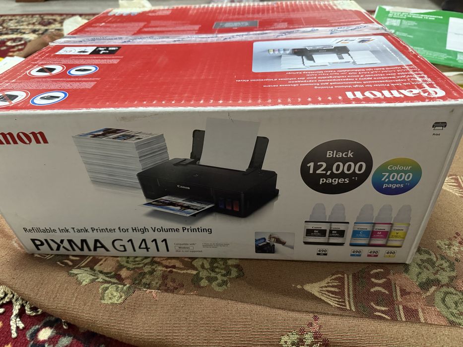 Цветной принтер Canon Pixma G1411