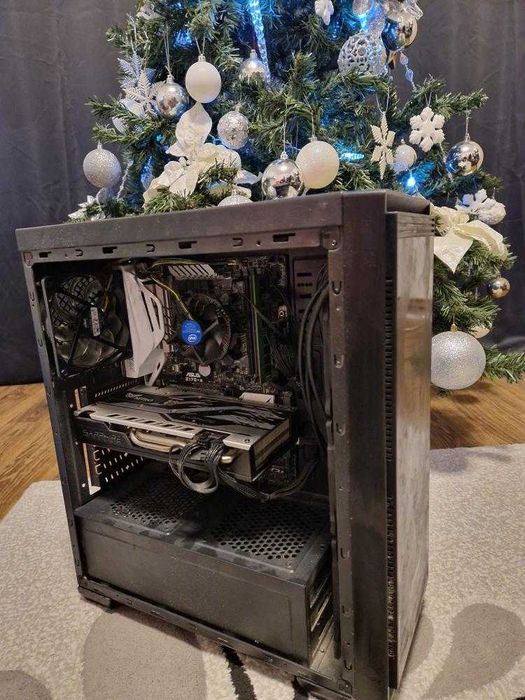 PC Intel I5-6600k 3.5GHz RX580 4GB 16GB RAM 500GB SSD Windows 10 Ready