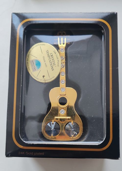 Сувенир гитара со стразами