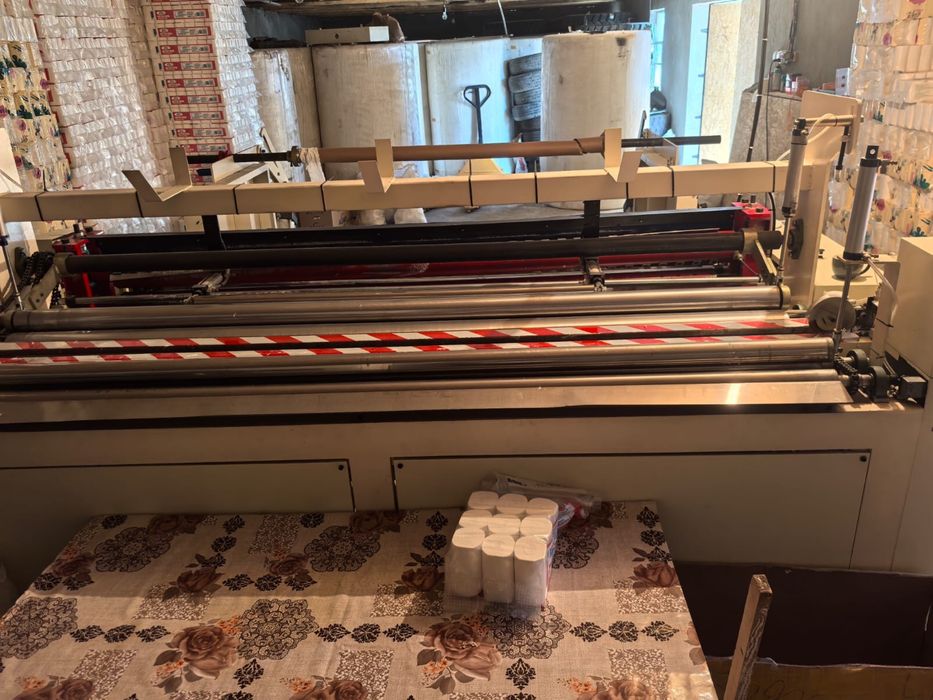 Туалетный бумага шығаратын станок