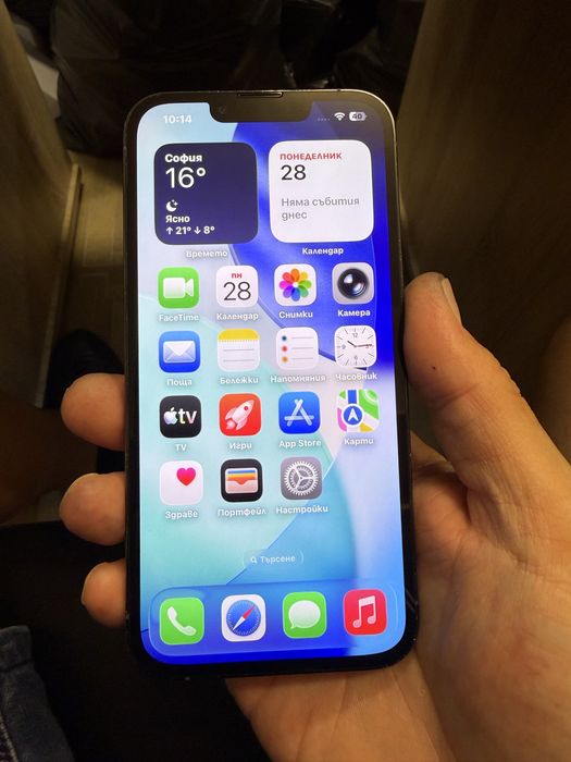 iPhone 13 Pro 128gb - с нова батерия, отличен