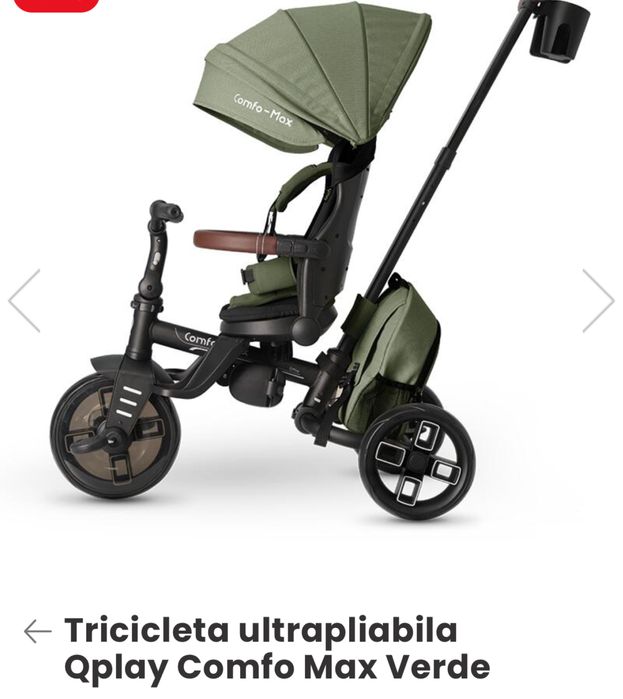 Tricicleta 8 in 1 q play comfo max