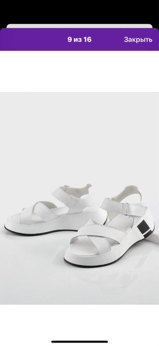 Кожаные сандали 38 размер