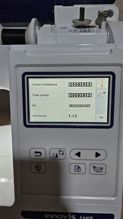 Masina de brodat computerizata f440e