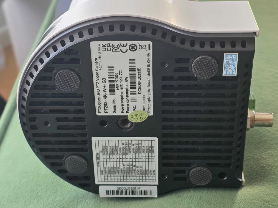 PTZ optics move 4k 20x SDI/HDMI/USB/IP