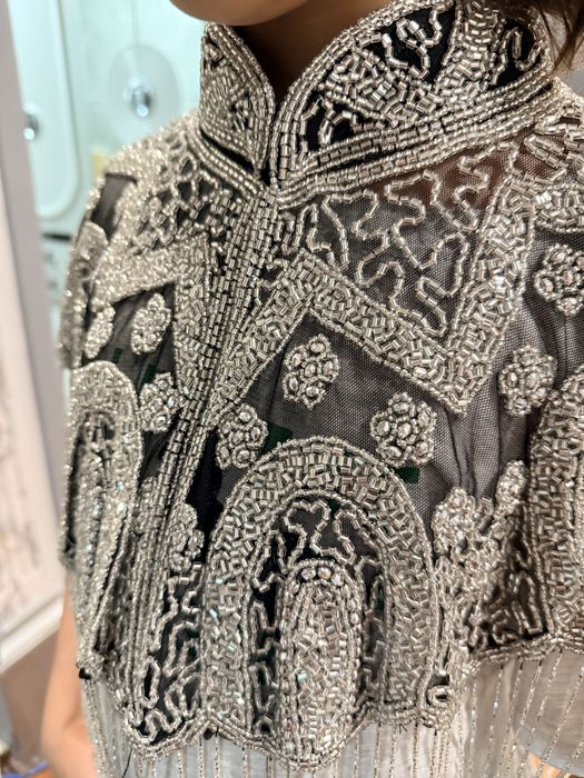 Кейп накидка из бисера