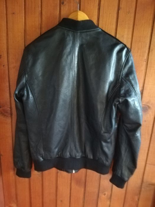 Geaca piele Zara Man M bomber