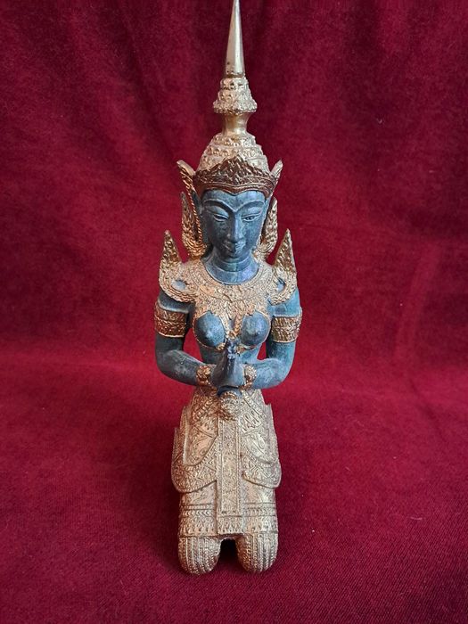 statueta bronz buddha teppanom