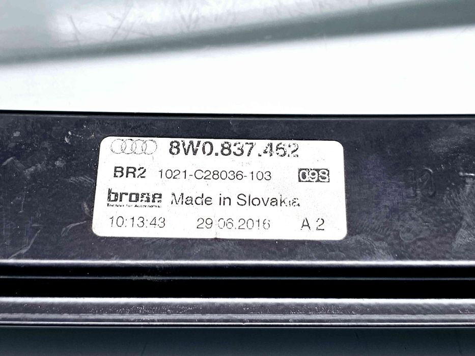 Macara electrica geam dreapta fata Audi A4 (8W2, B9) [Fabr 2015-2023]