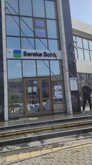 Мойка фасадов и окон