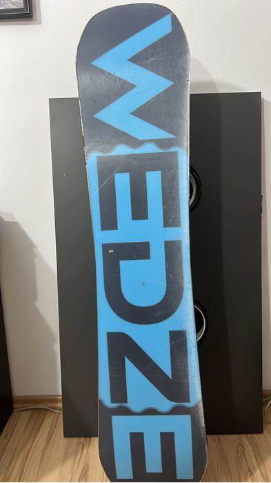 Vand placa Wadze plus legaturi snowboard copii. 120 cm