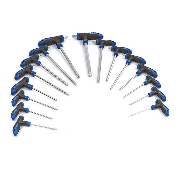 Комплект шестограми и торксове с ръкохватка 16 части STAHLMAYER