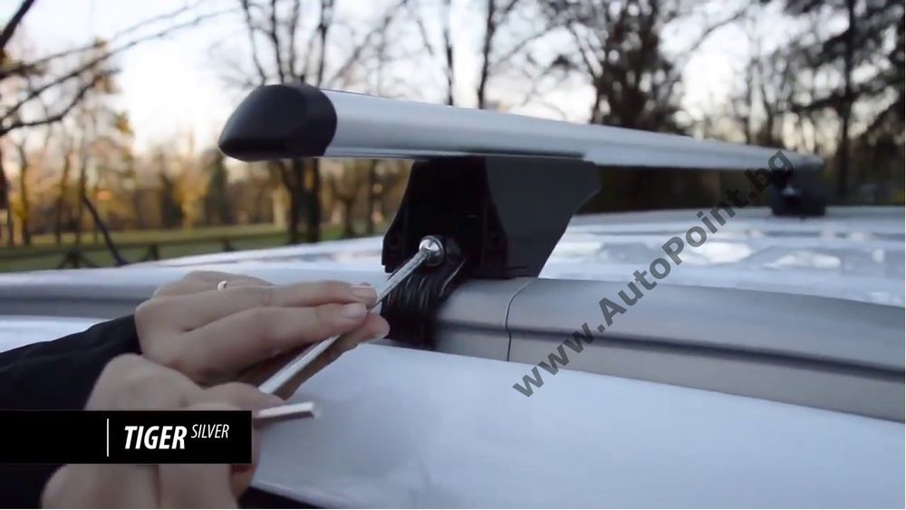 Багажник автомобил напречни интегрирани греди кола