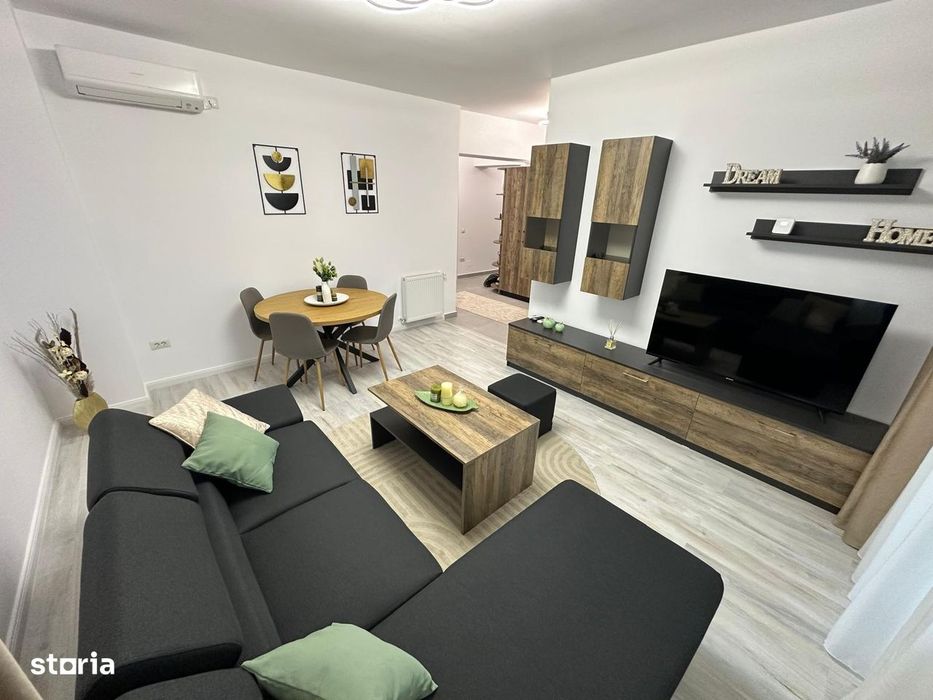 Unirea Towers, Podu Ros, apartament nou, 2 camere, terasa, parcare