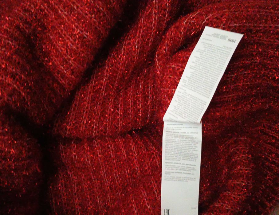 Pulover - NOU - Livrarea 5 lei - cu Etichetă - roșu - de Paște