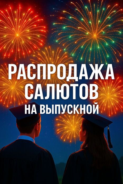 Лучшие салюты на выпускной