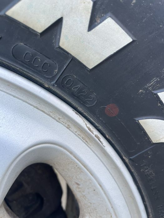 Гуми с джанти 5 броя