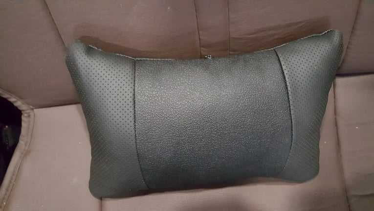 Възглавнички За Подглавник Кола Автомобил Черна Сива Бежава 2бр к-т