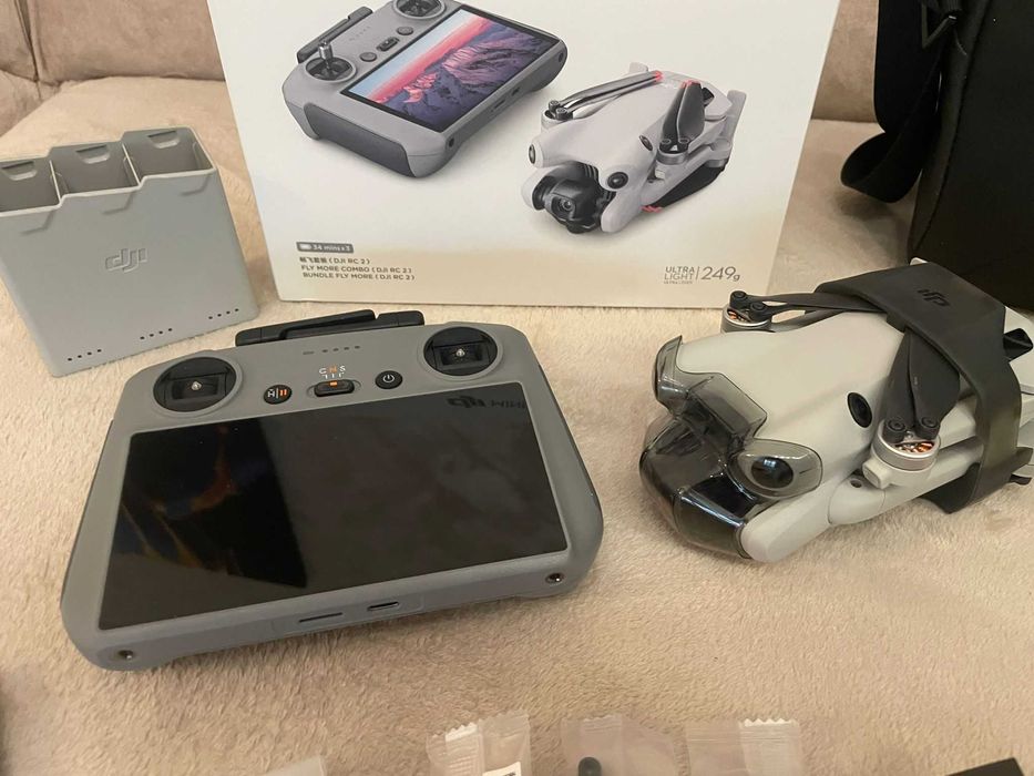 DJI Mini 4 Pro Fly More Combo + DJI Care Refresh + Filtre Nd Garantie