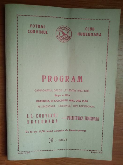 6 programe de fotbal. Toate 6=100lei.